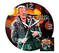 Johnny hallyday - - Pendule Johnny Hallyday Rock Star
