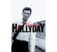 Johnny Hallyday - Portrait - Musique - Poster 61x91,5 cm