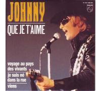 Johnny HALLYDAY - Que je t'aime - ltd ed CARD SLEEVE 4-track Ltd ed reissue