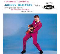 Johnny Hallyday - Souvenirs (EP N°02) -Paper Sleeve-CD Vinyl Replica Deluxe + 10 Titres Bonus [Import]