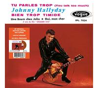 Johnny Hallyday - Tu Parles Trop - EP N°05 Vinyle ORANGE