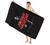 Johnny Leo Smet Hallyday Serviettes de bain Drap de bain Jumbo luxueux en coton filé très absorbant et à séchage rapide Serviette de bain extra large Serviette de bain super douce de qualité hôteliè