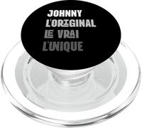 Johnny l'Original le Vrai l'Unique Cadeau Johnny Humour PopSockets PopGrip pour MagSafe