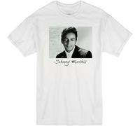 Johnny Mathis Album Music Misty Singer Retro T-Shirt White White M
