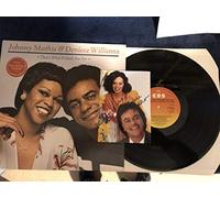 Johnny Mathis And Deniece Williams - That's What Friends Are For (SIGNED AUTOGRAPH WITH COA) - Johnny Mathis And Deniece Williams LP