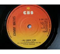 JOHNNY MATHIS I'm Coming Home 7" 45