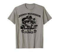 Johnny Mushroom Fungi Jeu de Mots Humour T-Shirt