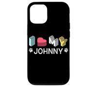 Johnny Pet Lover Nom personnalisé pour Chien Johnny Pet Lover Coque pour iPhone 12/12 Pro