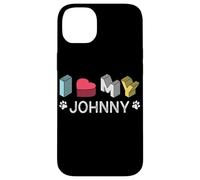 Johnny Pet Lover Nom personnalisé pour Chien Johnny Pet Lover Coque pour iPhone 14 Plus