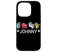 Johnny Pet Lover Nom personnalisé pour Chien Johnny Pet Lover Coque pour iPhone 14 Pro