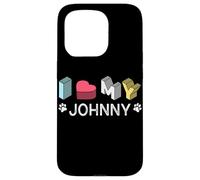 Johnny Pet Lover Nom personnalisé pour Chien Johnny Pet Lover Coque pour iPhone 15 Pro