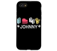 Johnny Pet Lover Nom personnalisé pour Chien Johnny Pet Lover Coque pour iPhone SE (2020) / 7/8