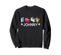 Johnny Pet Lover Nom personnalisé pour Chien Johnny Pet Lover Sweatshirt
