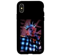 Johnny Rotten John Lydon Live Sex Pistols par Andy Willsher Coque pour iPhone X/XS