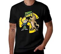 Johnny Test T-Shirt Cartoon croswit Shirt Kawaii Clothes Mens Graphic