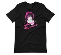 Johnny Thunders Custom Rock Black Graphic Tee Shirt Unisex t-Shirt Black S