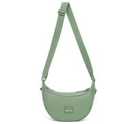 Johnny Urban Sac Bandoulière Femme & Homme Vert - Ally Small - Half Moon Bag - Petit Sac Banane avec Sangle Réglable - Sacoche Demi Lune - Imperméable