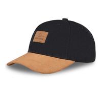 Johnny Urban Casquette Snapback Noir/Brun Homme & Femme - Cap Dean Fabriqué de Tissu de Haute Qualité - Casquettes de Baseball Stylée & Réglable avec Badge de Logo - Unisexe Taille Unique