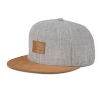 Johnny Urban Casquette Snapback Gris/Marron Homme & Femme - Cap Dean Fabriqué de Tissu de Haute Qualité - Casquettes de Baseball Stylée & Réglable avec Badge de Logo - Unisexe Taille Unique