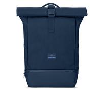 Johnny Urban Sac à Dos Roll Top Femmes & Hommes Bleu - Allen Medium - Backpack pour l'École, l'Université - Compartiment Ordinateur Portable 16 pouces - Hydrofuge
