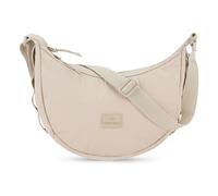 Johnny Urban Sac Bandoulière Femme & Homme Beige - Kaia Medium - Puffer Moon Bag - Sac Banane en Nylon - Sacoche Demi Lune - Imperméable