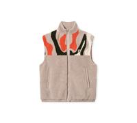 Johnny Urban Gilet 'Bryson' beige / crème / olive / orange, Taille XXXL