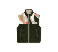Johnny Urban Gilet 'Bryson' taupe / olive / orange fluo / blanc, Taille XL