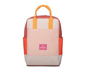 Johnny Urban Junior Sac à Dos Fille et Garçon Rouge - Junior Linus - Backpack pour Enfant, Tout-Petits, École Maternelle & Élémentaire - 7L - Hydrofuge
