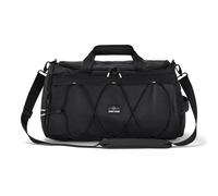 Johnny Urban Sac de Sport Homme & Femme Noir - Shawn - Sac 2 en 1 avec Fonction Sac à Dos - Duffel Bag Multifonctionnel - Compartiment à Chaussures - Hydrofuge