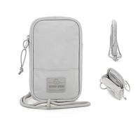 Johnny Urban Pochette pour Telephone Portable Homme & Femme Gris - Josh - Petit Sacoche Bandoulière pour Voyage, Loisirs & Festivals - Casual Messenger Bag - Déperlant