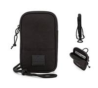 Johnny Urban Pochette pour Telephone Portable Homme & Femme Noir - Josh - Petit Sacoche Bandoulière pour Voyage, Loisirs & Festivals - Casual Messenger Bag - Déperlant