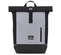 Johnny Urban Sacoche Vélo Noir Réfléchissant - Robin Medium Bike - Sac à Dos Multifonctionnel 2 en 1 & Sacoche Arrière Bicyclette avec Compartiment pour Ordinateur Portable 16 Pouces - Hydrofuge
