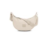 Johnny Urban Sac Bandoulière Femme & Homme Beige - Ally Medium - Half Moon Bag - Sac Banane avec Sangle Réglable - Sacoche Demi Lune - Imperméable