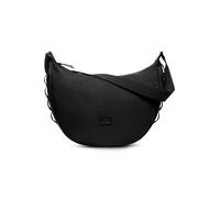 Johnny Urban Sac Bandoulière Femme & Homme Noir - Ally XL - Half Moon Bag - Sac Banane avec Compartiment pour Ordinateur Portable 16 Pouces - Imperméable