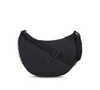 Johnny Urban Sac Bandoulière Femme & Homme Noir - Kaia XL - Puffer Moon Bag - Sac Banane en Nylon - Sacoche Demi Lune - Imperméable