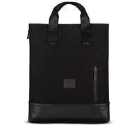 Johnny Urban Sac à Dos Femme & Homme Noir Sam Backpack Mode Fabriqué en Tissu Coton pour l'Université, le Bureau & les Loisirs - Sacs Casual avec Compartiment pour l'Ordinateur & Déperlant