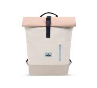 Johnny Urban Sac a dos femme et homme beige rose - Luca Small - Sac à dos loisir avec compartiment pour ordinateur - Idéal pour travail, velo, college, voyage - 11 l - Hydrofuge