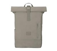 JOHNNY URBAN Sac à Dos Roll Top Femmes & Hommes Gris - Robin Medium - Backpack Ètanche avec Compartiment pour Laptop de 16 Pouces - pour l'École, l'Université, Travail, Loisir - Hydrofuge