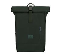 JOHNNY URBAN Sac à Dos Roll Top Femmes & Hommes Vert - Robin Medium - Backpack Ètanche avec Compartiment pour Laptop de 16 Pouces - pour l'École, l'Université, Travail, Loisir - Hydrofuge