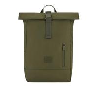 JOHNNY URBAN Sac à Dos Roll Top Femmes & Hommes Vert - Robin Medium - Backpack Ètanche avec Compartiment pour Laptop de 16 Pouces - pour l'École, l'Université, Travail, Loisir - Hydrofuge