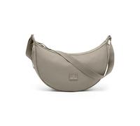Johnny Urban Sac Bandoulière Femme & Homme Gris - Ally Large - Half Moon Bag - Grand Sac Banane avec Sangle Réglable - Sacoche Demi Lune - Imperméable