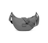 Johnny Urban Sac Bandoulière Femme & Homme Gris - Ally Small - Half Moon Bag - Sac Banane avec Sangle Réglable - Sacoche Demi Lune - Imperméable