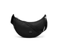 Johnny Urban Sac Bandoulière Femme & Homme Noir - Ally Large - Half Moon Bag - Grand Sac Banane avec Sangle Réglable - Sacoche Demi Lune - Imperméable