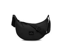 Johnny Urban Sac Bandoulière Femme & Homme Noir - Ally Medium - Half Moon Bag - Sac Banane avec Sangle Réglable - Sacoche Demi Lune - Imperméable