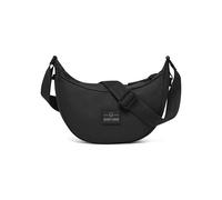 Johnny Urban Sac Bandoulière Femme & Homme Noir - Ally Small - Half Moon Bag - Petit Sac Banane avec Sangle Réglable - Sacoche Demi Lune - Imperméable