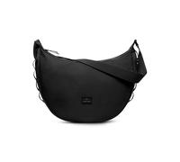 Johnny Urban Sac Bandoulière Femme & Homme Noir - Ally XL - Half Moon Bag - Sac Banane avec Compartiment pour Ordinateur Portable 16 Pouces - Imperméable