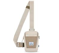 Johnny Urban Sling Bag Femmes Hommes Beige Gris - Lex - Sac à Épaule pour Loisirs, Festivals, Randonnée, Voyage - Pochette pour Téléphone Portable, Clés, Porte-Monnaie - Résistant à l'Eau