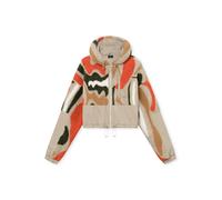 Johnny Urban Veste en polaire 'Carey' beige / camel / vert foncé / homard, Taille XS