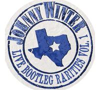 JOHNNY WINTER - LIVE BOOTLEG RARITIES VOLUME ONE (80TH ANNIVERSARY/WINTER WHITE VINYL/DIE-CUT CIRCULAR COVER) [Vinyl LP] [VINYL]