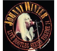 Johnny Winter – Live Bootleg Series 14 – Vinyle doré, pochette découpée en cercle
